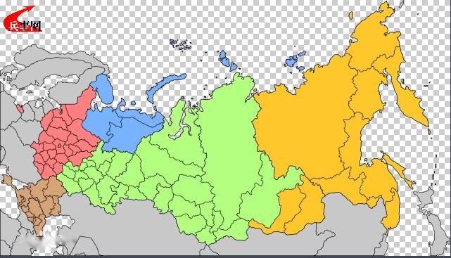 俄军军区划分图.png